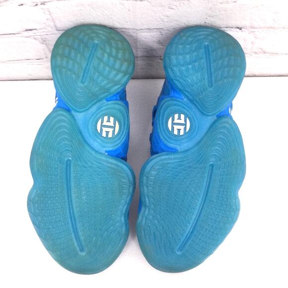 Adidas Harden Vol 4 Bright Blue 2019 Basketball Sneaker Lace up Men\'s 7.5 main image 13